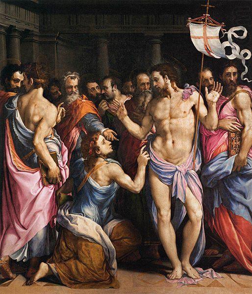 Francesco Salviati The Incredulity of St Thomas china oil painting image